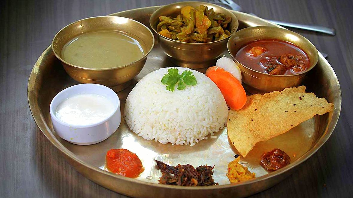 Food during the trek in EBC