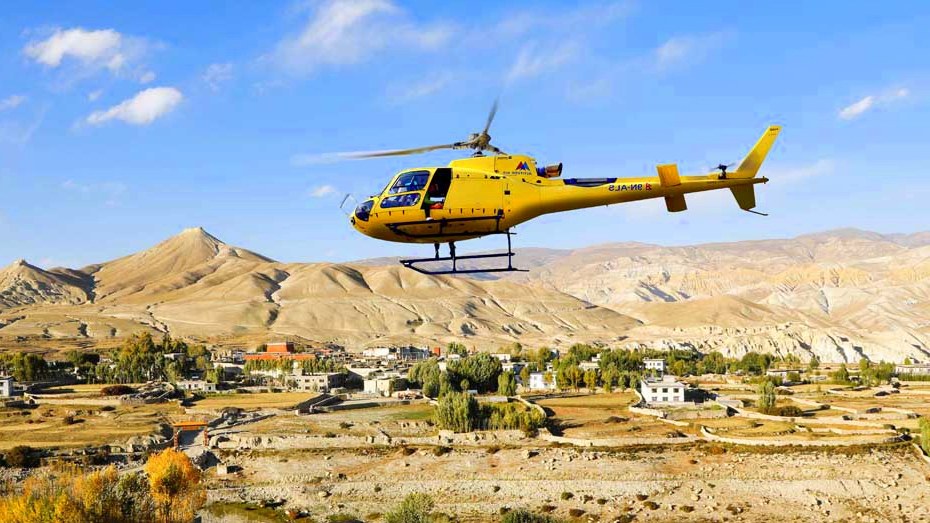 Upper Mustang Helicopter Tour