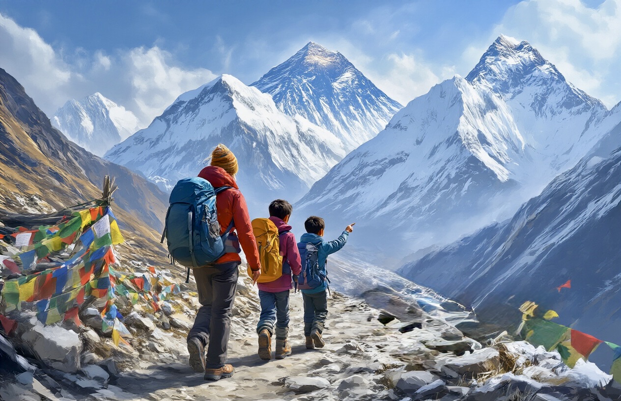 Everest Base Camp Trek Suitable for Kids 1