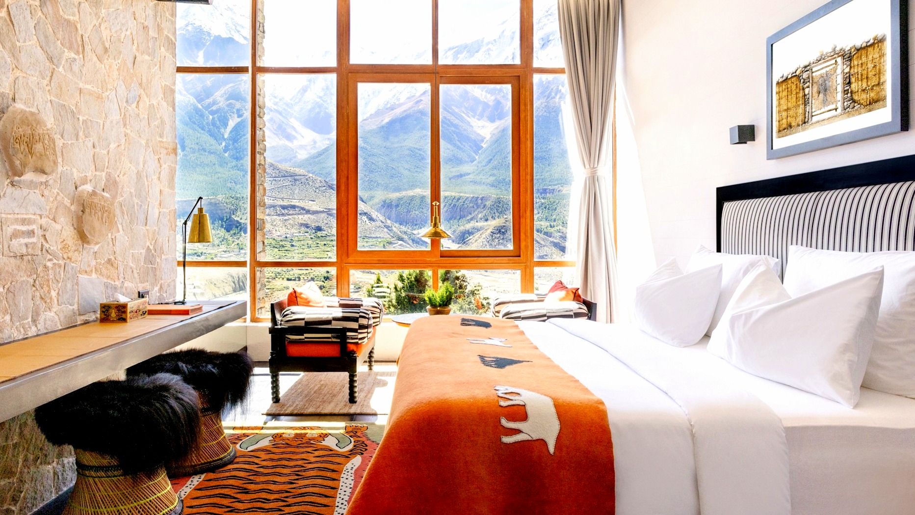 Rooms of the hotel