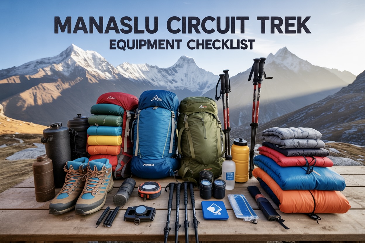 Manaslu Circuit Trek Equipment Checklist 1