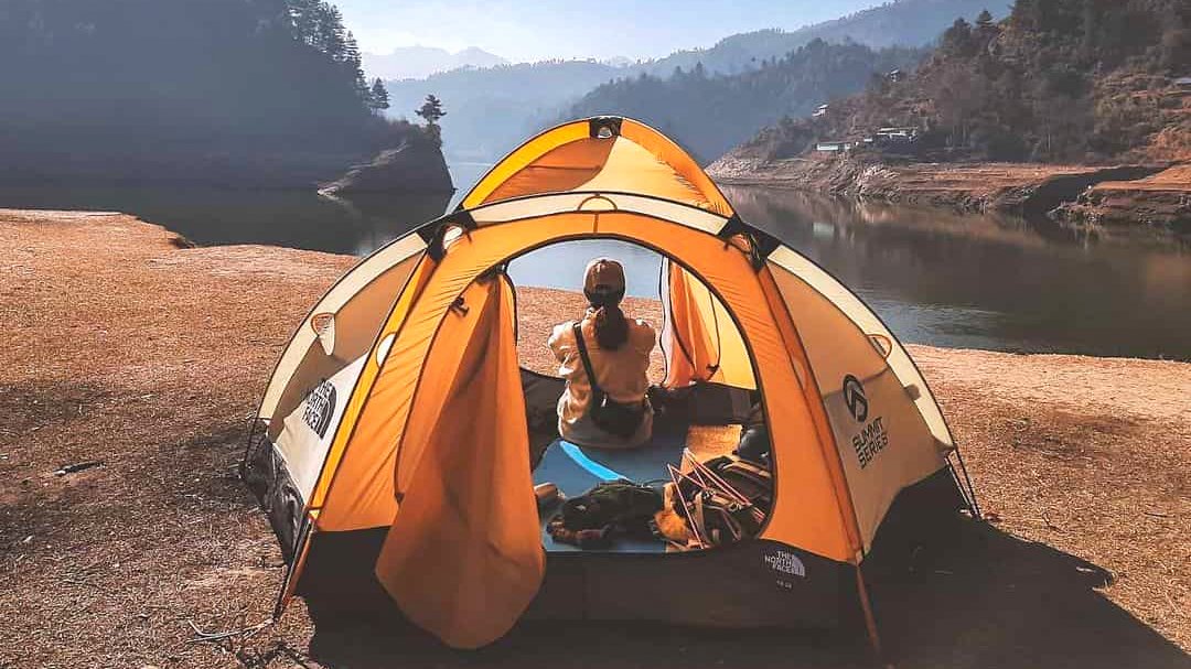 Camping near kathmandu