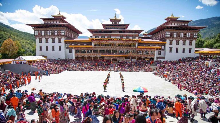Tashichho Dzong Monastery (Thimphu) bhutan
