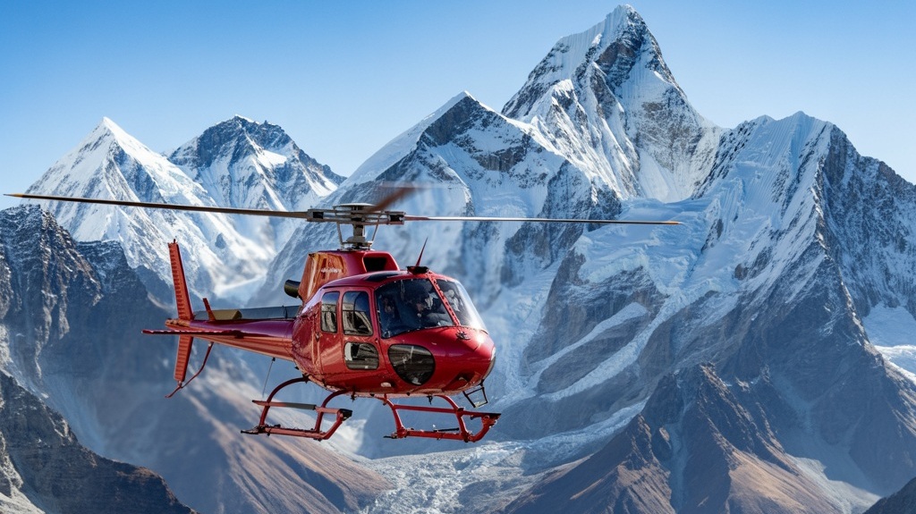 Helicopter ride