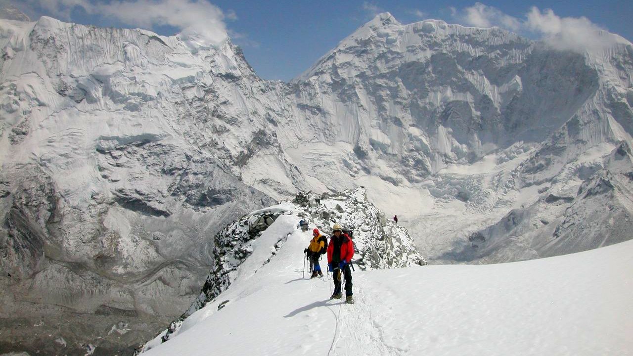 Peak trek in Nepal