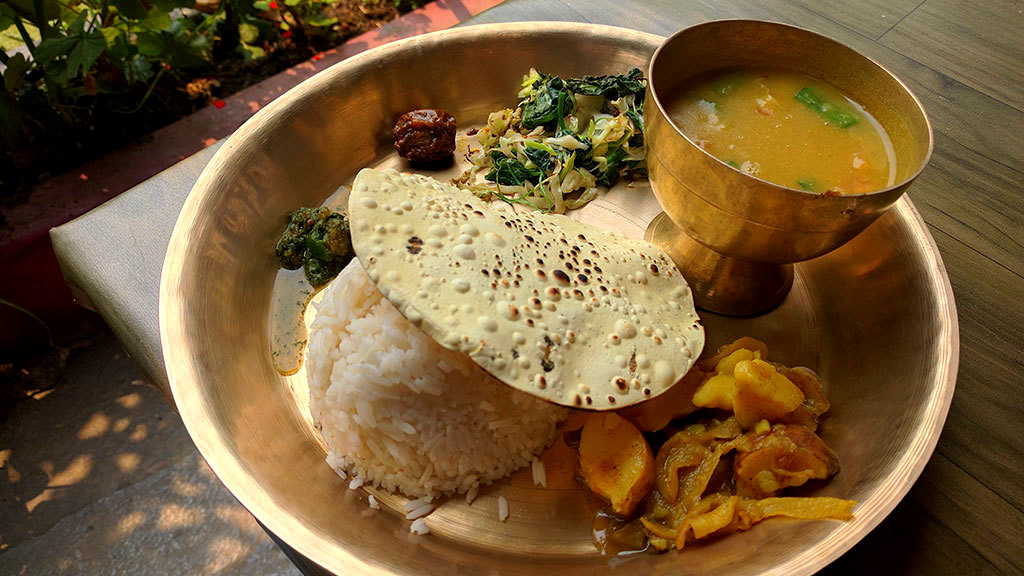 Food during the trek