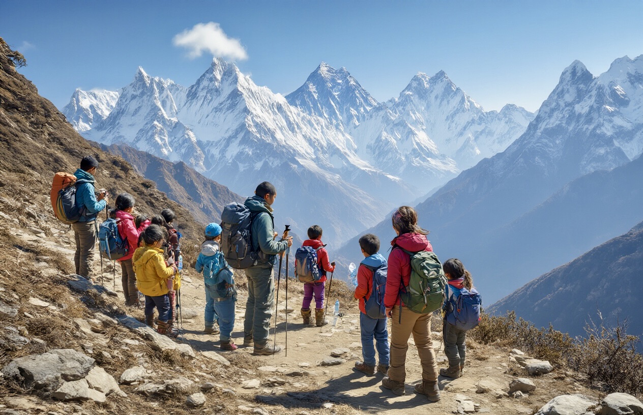Everest Base Camp Trek Suitable for Kids 5