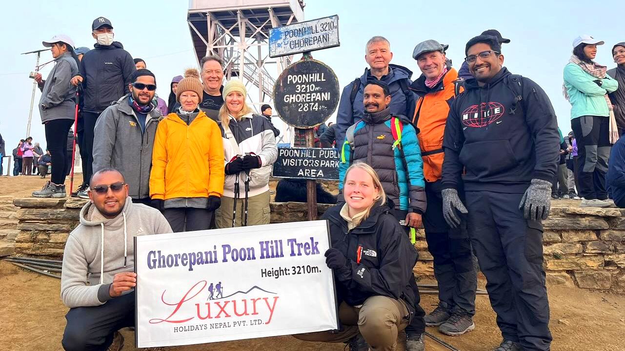 Ghorepani Poonhill group trek