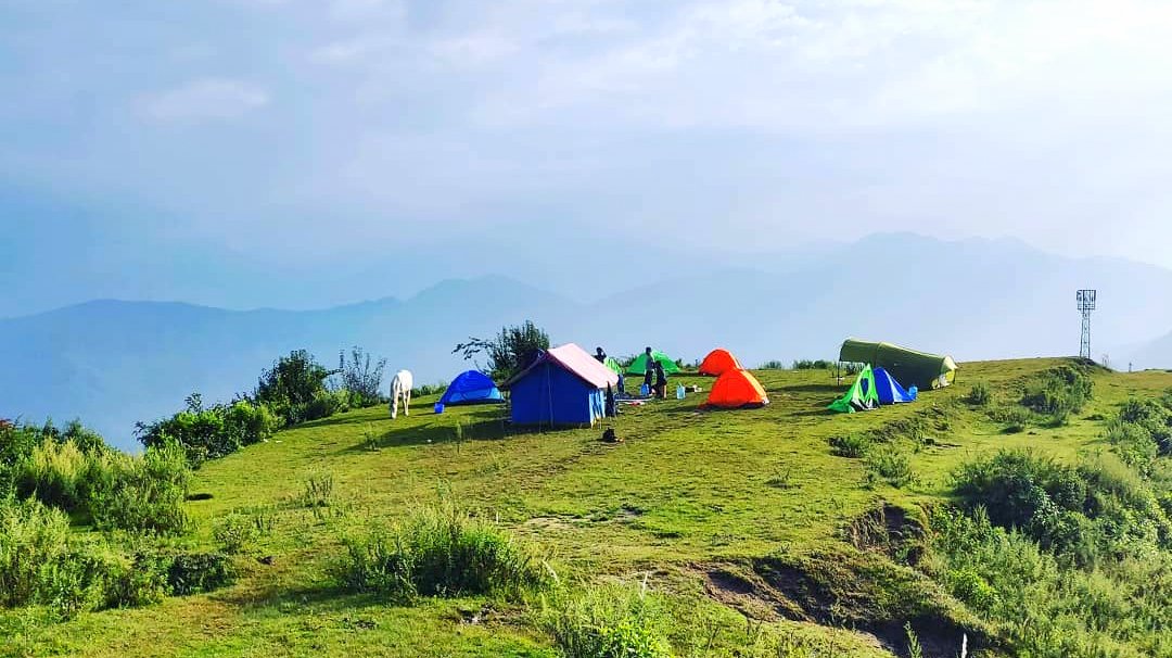 Suryachaur camping area