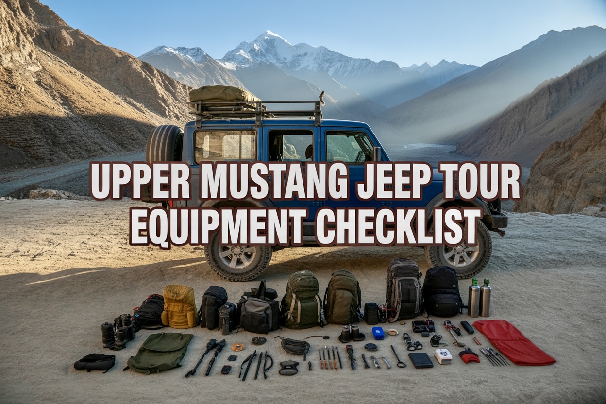 Upper Mustang Jeep Tour Equipment Checklist