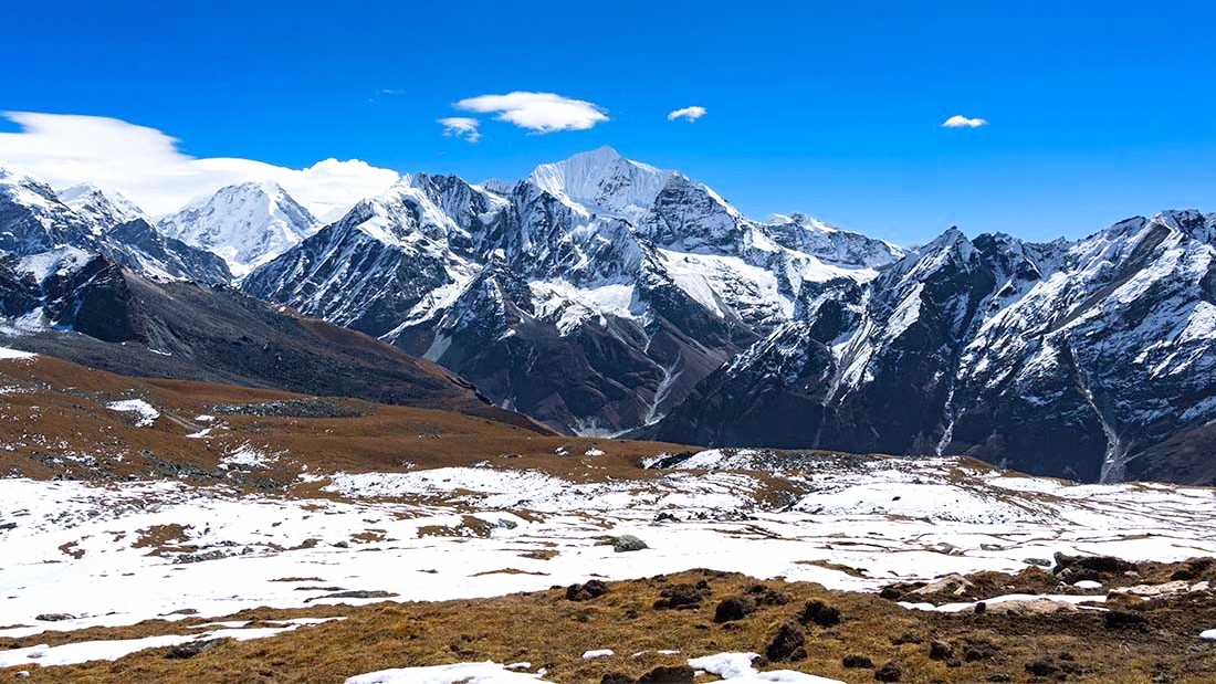 Langtang during the janauary
