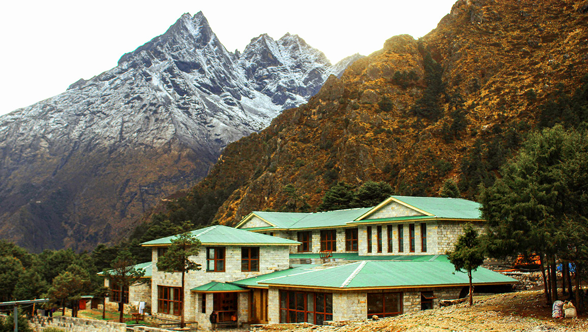 Lodge in everest