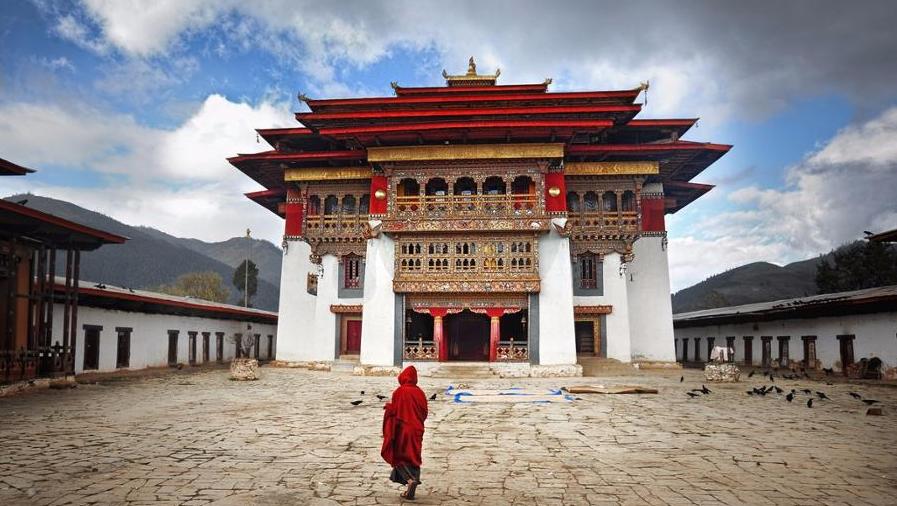 Gangtey monastery bhutan