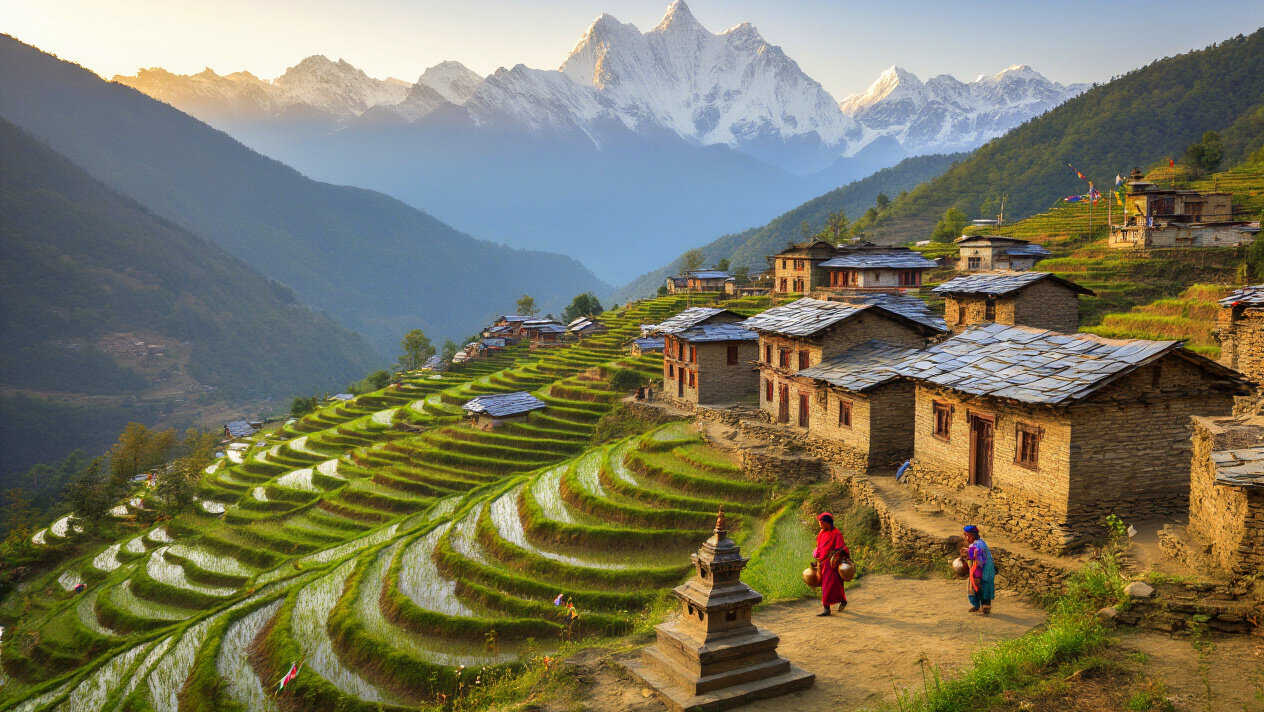 Rich Cultural Heritage and Traditional Village Life