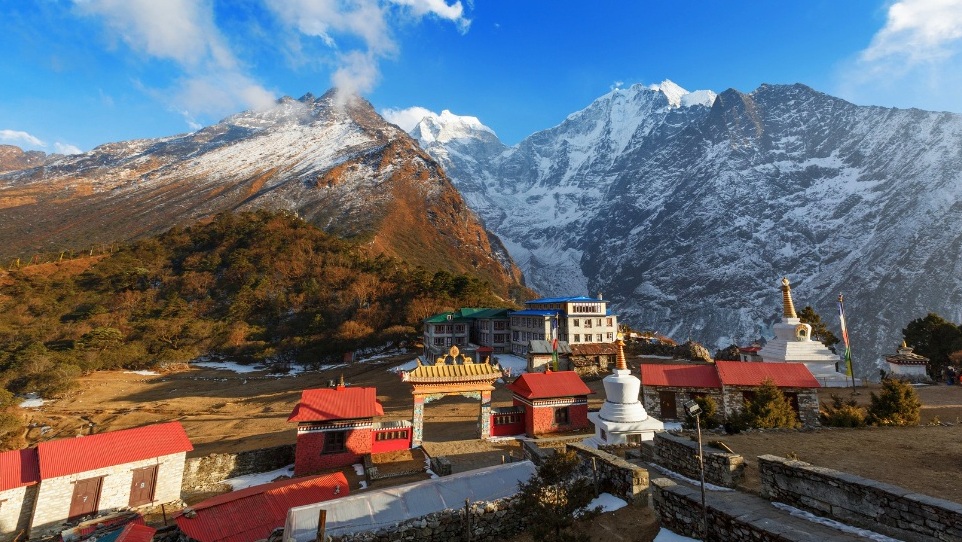 Tengboche in nepal
