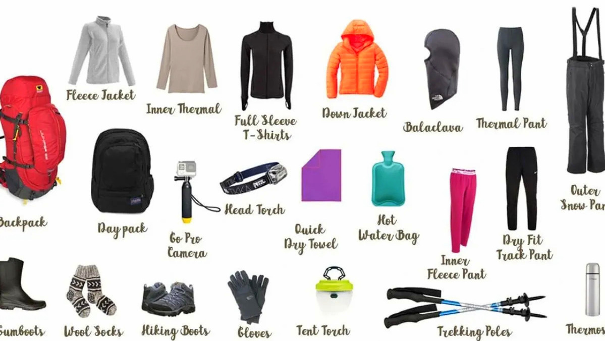 Trekking essentials for Langtang valley trek