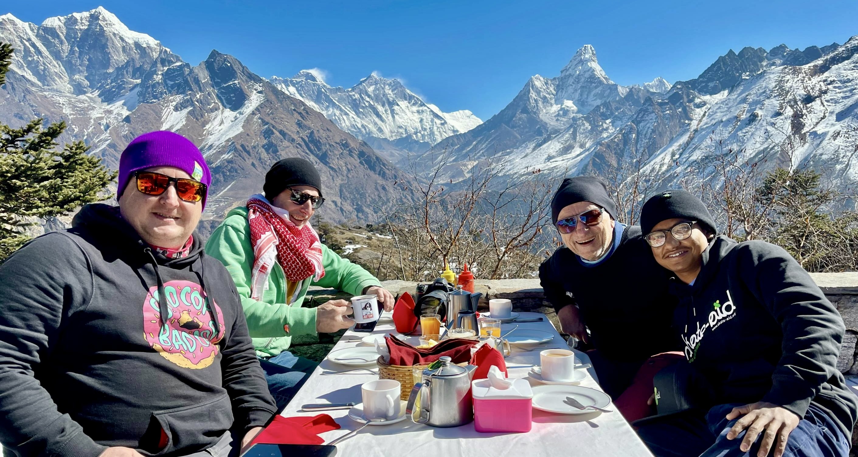 Breakfast at Evrest View Hotel