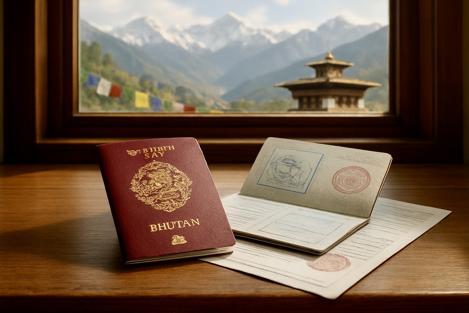 Passport and Visa in Bhutan 8