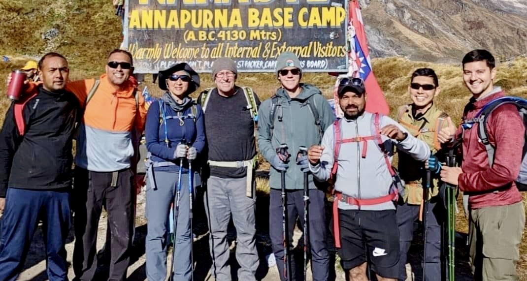 Annapurna BAse Camp Trek group 1