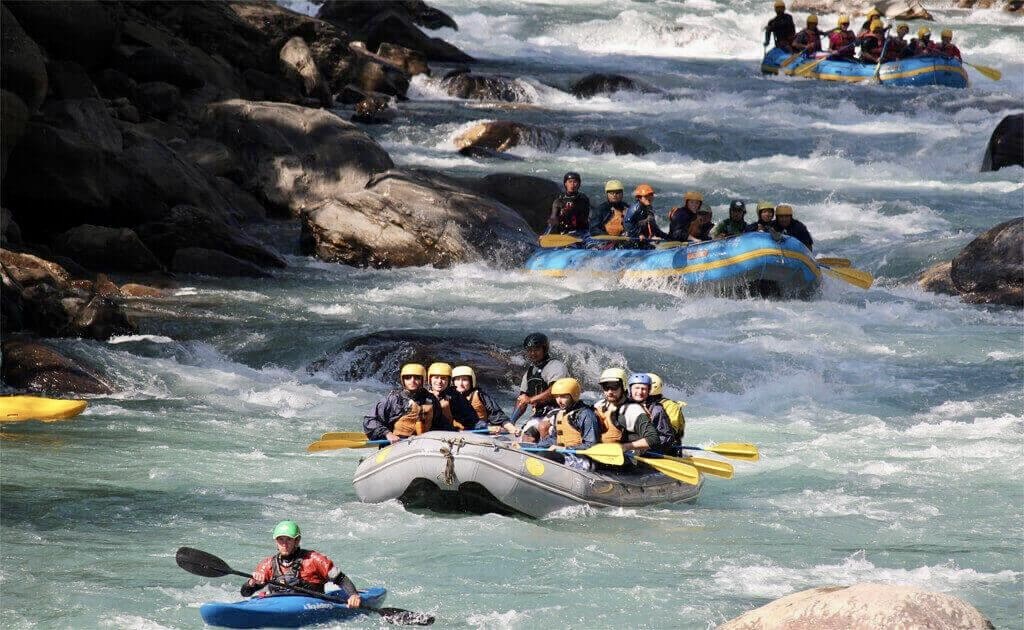 Rafting on Trishuli River 4